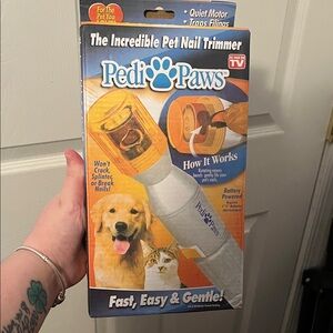 PediPaws Pet Nail Trimmer - Brand New